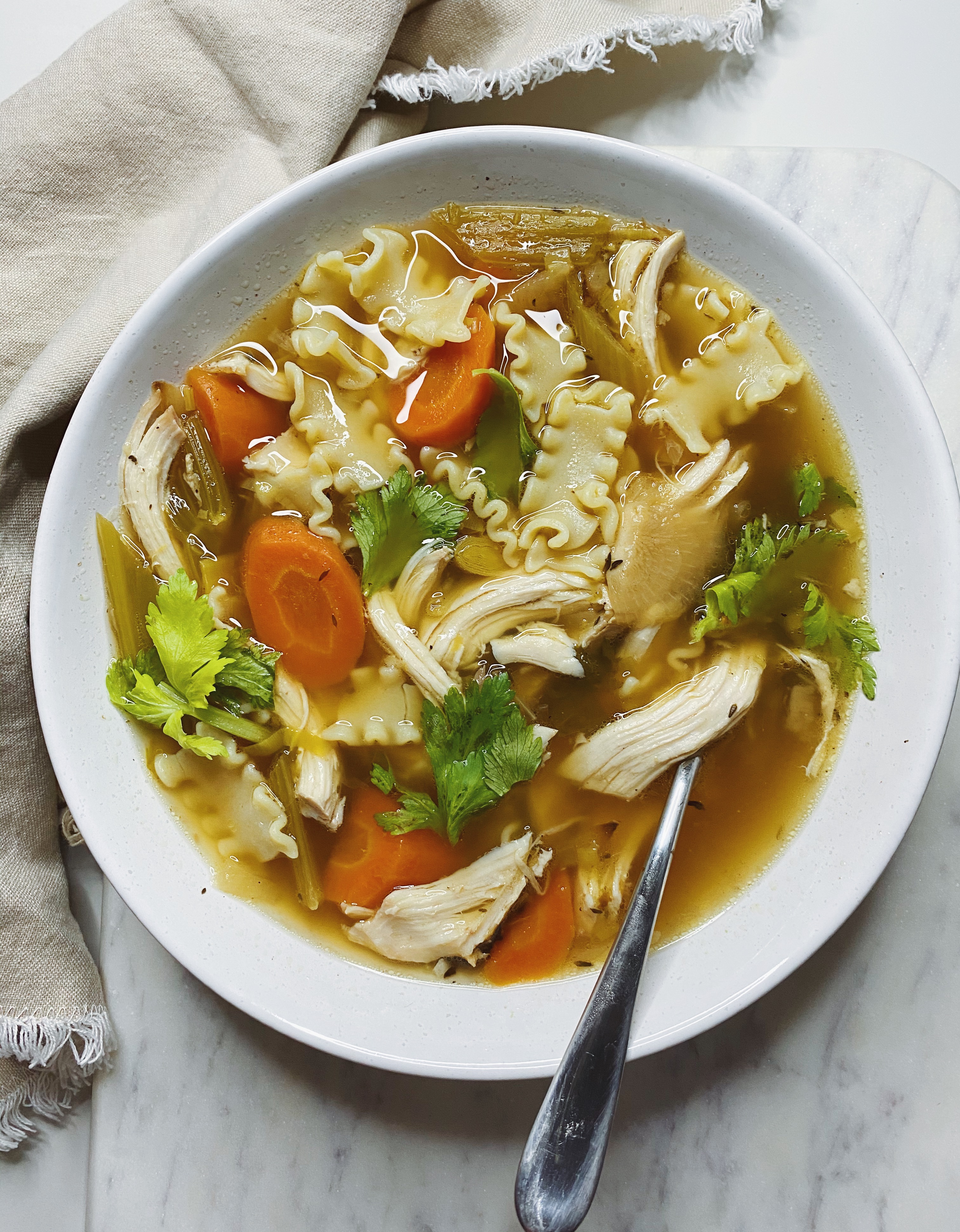 Chicken noodle soup